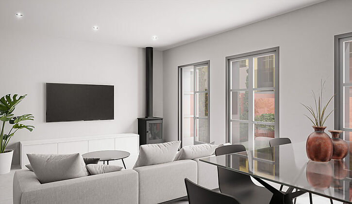 Bonica casa d&acute;obra nova al centre del poble de Perelada